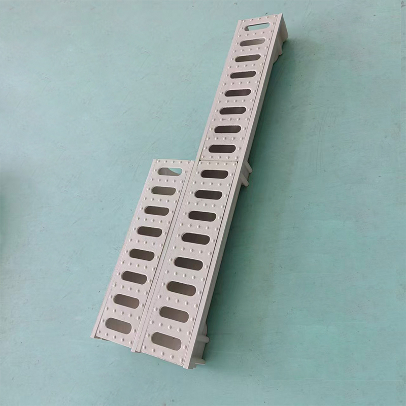High-pressure resistant resin drainage channel