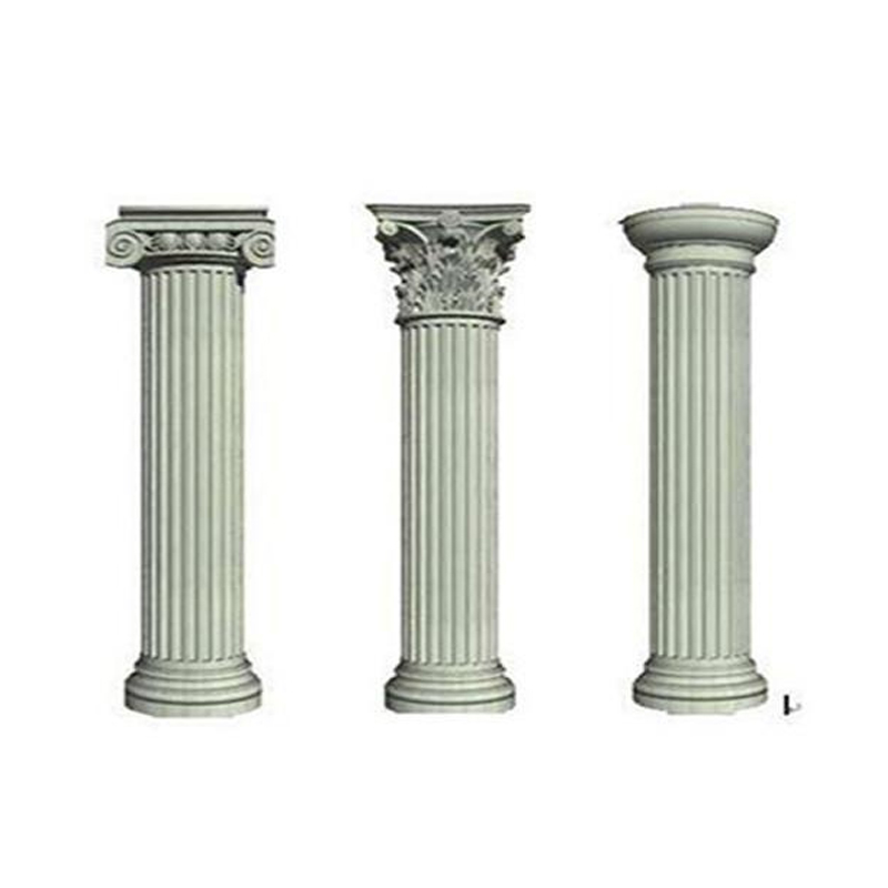 Outdoor Weather-Resistant GRC Roman Columns