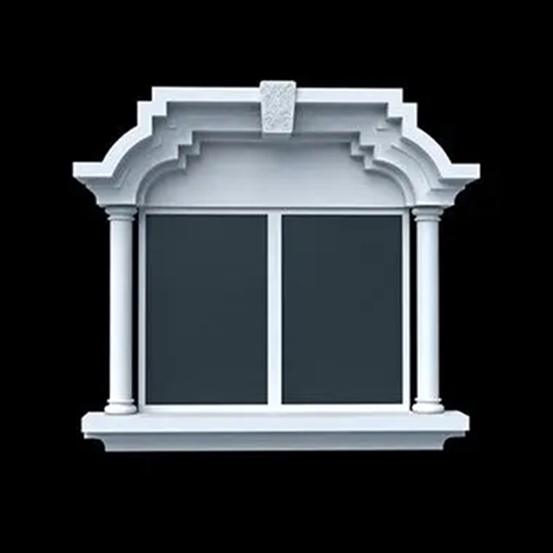Minimalist Linear GRC door and window frames
