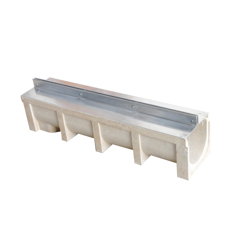 Precast drainage channels can be used in various settings