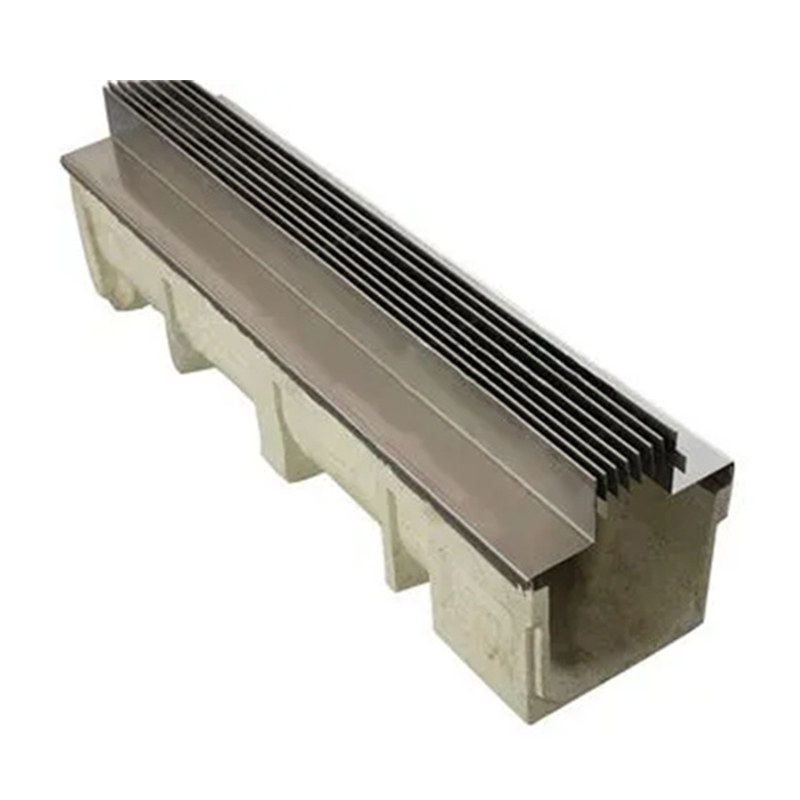 Stainless steel linear drainage channel