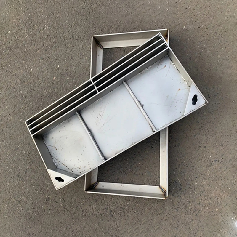 Stainless steel inspection well