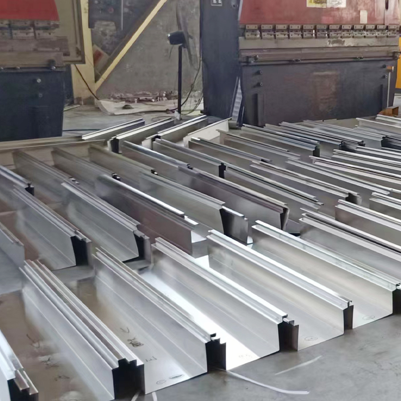 Stainless steel drainage ditch